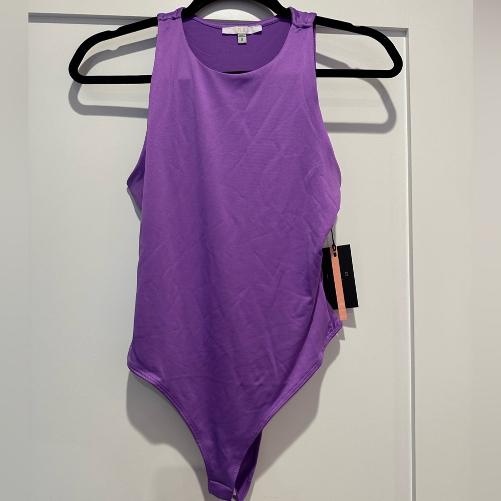 Mock neck bodysuit